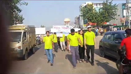 रैली से दिया नेत्रदान करने का संदेश