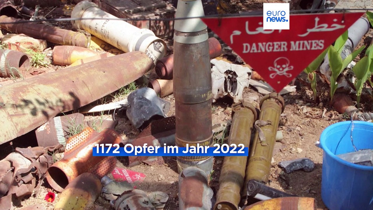 Wegen Krieg in der Ukraine: Die Anzahl der Opfer von Streumunition erreicht Höchststand