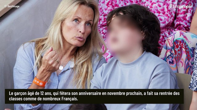 Estelle Lefébure dévoile une photo de son fils Giuliano, jeune ado chevelu et stylé