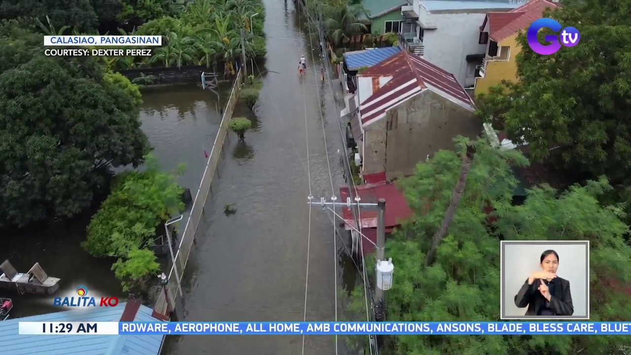 Walong barangay sa Calasiao, Pangasinan, lubog pa rin sa baha | BK
