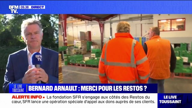 Don de Bernard Arnault aux Restos du cœur: J'espère que ces grands donateurs contribueront à hauteur de leur patrimoine au devoir de solidarité souligne Fabien Roussel (PCF)