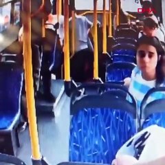 Otobüste kalp krizi! Şoför hastaneye yetiştirdi