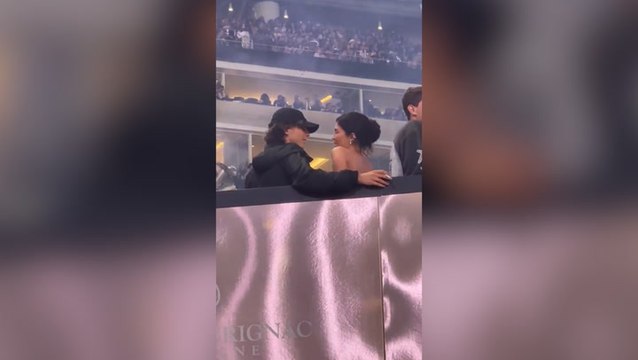 Timothèe Chalamet and Kylie Jenner cosy up together in first public appearance