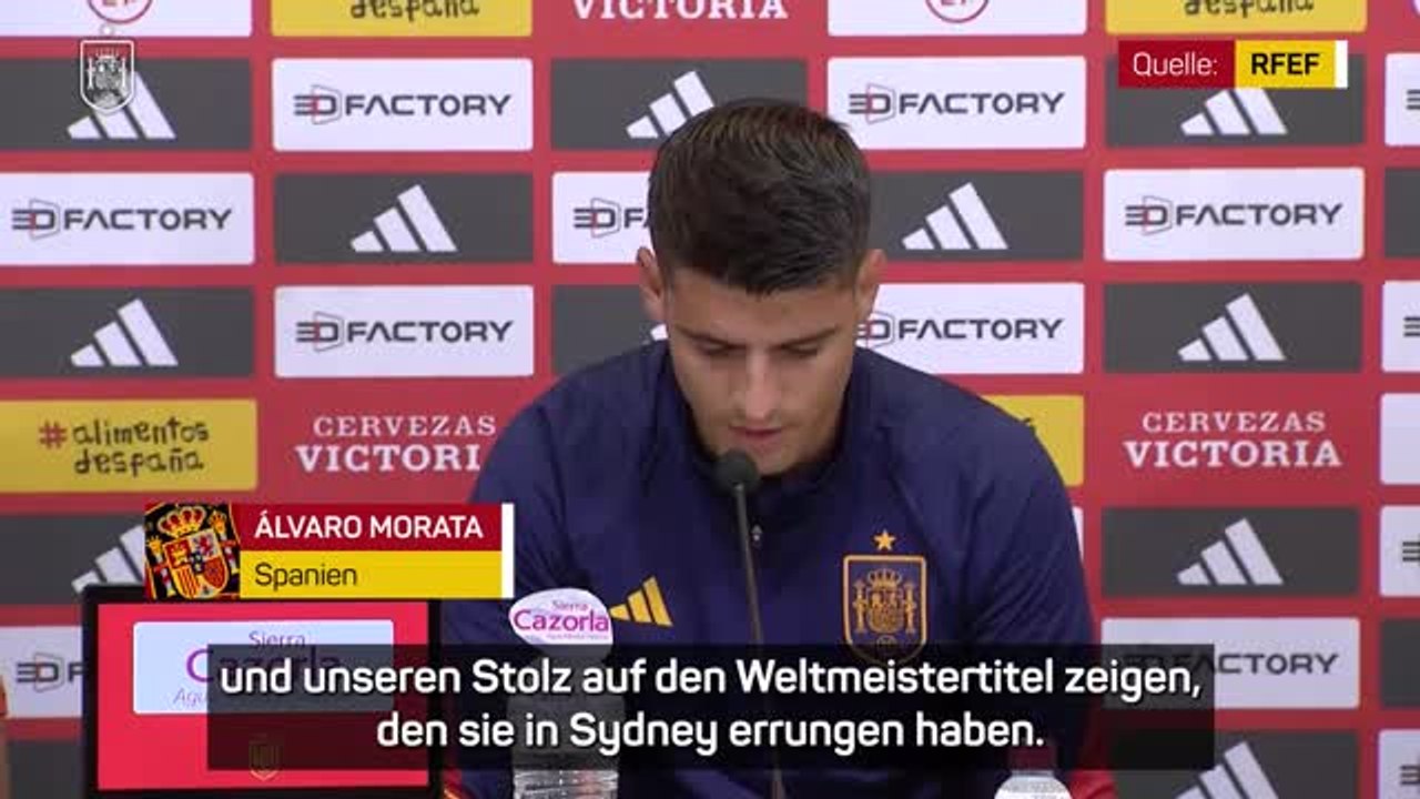 Morata: 'Verurteilen das Verhalten von Rubiales'