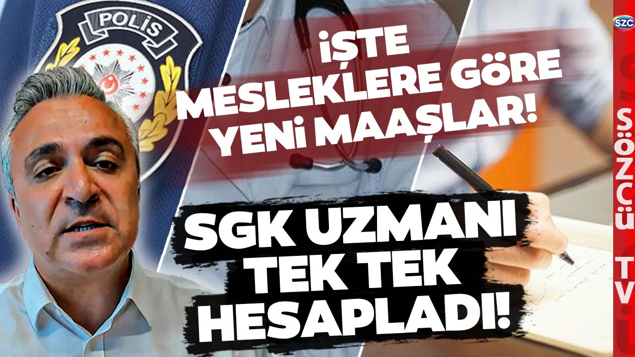 Özgür Erdursun Meslek Meslek Hesapladı! Memur Maaşı Ne Kadar Olacak?