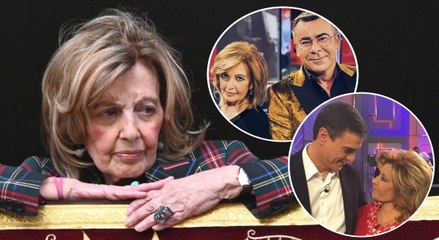 Políticos y presentadores dedican unas palabras de despedida a María Teresa Campos