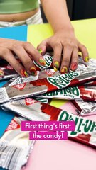 Item title - Thumbnail: Cosmo #HotOrNot: Fruit Roll Up Ice Cream Taste Test with Music. Duration: 01:00