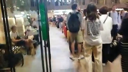 Caos en la Estación de Tren de Santa Justa