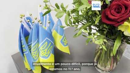 Crianças ucranianas regressam às aulas na Polónia para fugir à guerra
