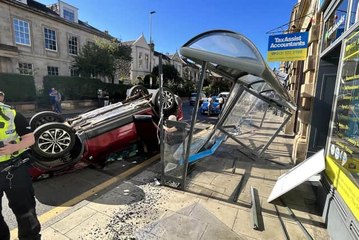 Edinburgh Headlines 5 September: Car 'flew through the air' in dramatic two-car smash in Inverleith Row