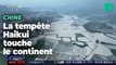 Les inondations impressionnantes en Chine touchée par la tempête Haikui