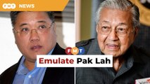 Learn from Pak Lah, keep quiet as you have retired, Tiong tells Dr M