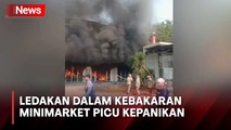 Minimarket Terbakar di Tangerang, Suara Ledakan Picu Kepanikan Warga