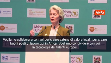 Von der Leyen in Kenya: Collaborare per creare catene di valore locali e posti di lavoro