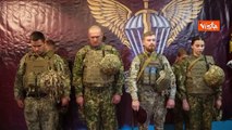 Zelensky nella regione di Zaporizhnia, ecco l'incontro con i soldati