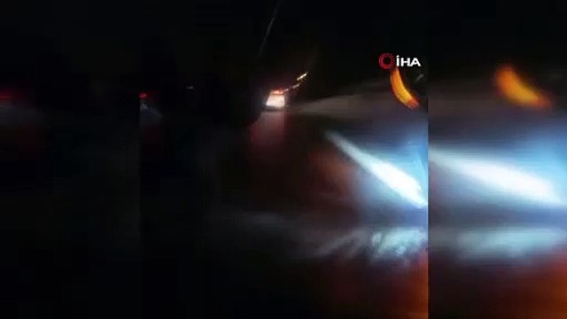 15 Temmuz Köprüsü'nde dehşet anları! Koşan adamla çarpıştı, aracın altında sürüklendi