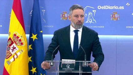 Abascal confirma a Feijóo que apoyará su investidura ante una "excepción nacional" y el riesgo de "golpe" de Sánchez