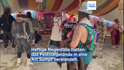 Nach Tagen im Schlamm: "Burning Man"-Besucher können endlich nach Hause fahren