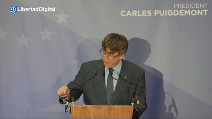 Puigdemont pide reconocer la "legitimidad" del independentismo, amnistía y garantías para negociar