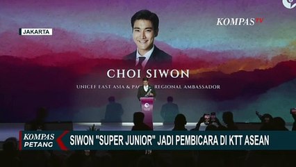 Choi Siwon Super Junior Hadiri KTT ASEAN 2023 Sebagai Duta UNICEF Asia Timur dan Pasifik