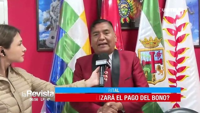 El director de Educación en Santa Cruz, Eliseo Huayllani se refirió al pago del bono Juancito Pinto