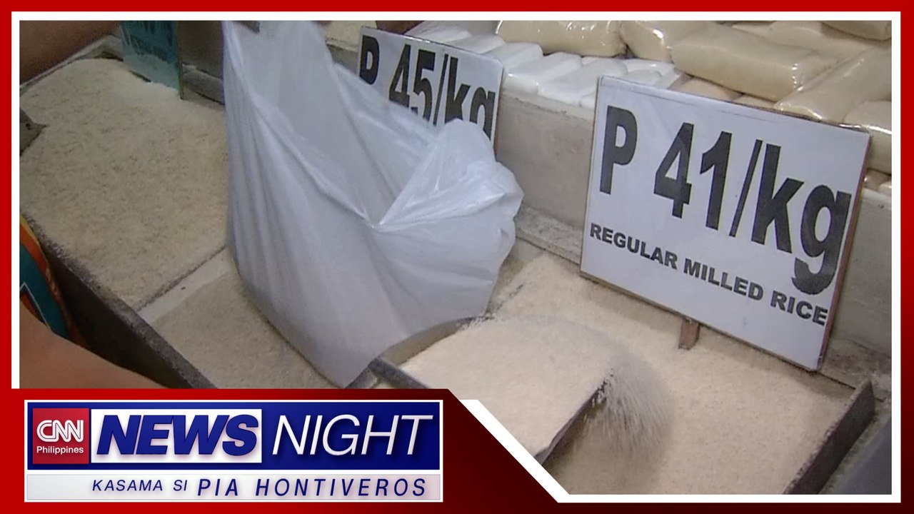 Nationwide price ceiling sa bigas epektibo na | News Night