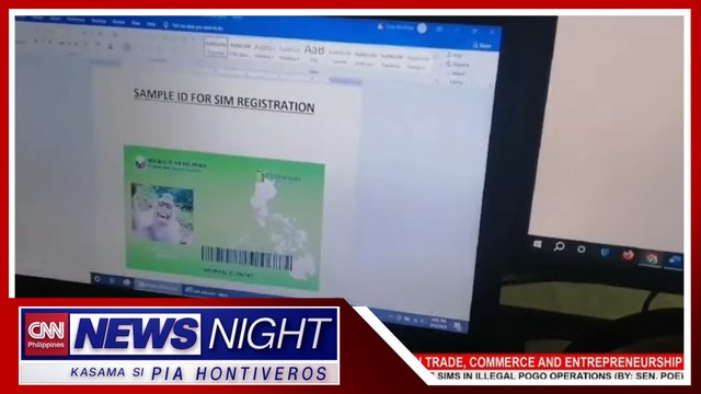 Litrato ng hayop nadiskubreng lumulusot sa SIM registration | News Night