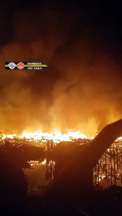 Incêndio em Santos