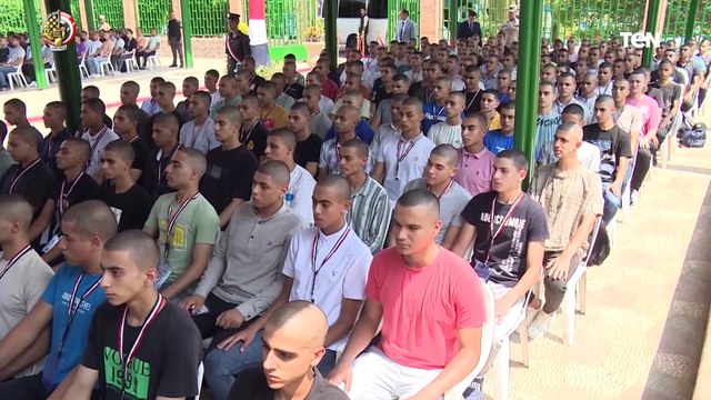 الفريق أول محمد زكى يتفقد اختبارات القبول للأكاديمية العسكرية المصرية بالكلية الحربية