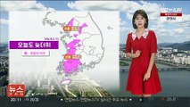 [날씨] 내륙 요란한 소나기…내일도 30도 안팎 늦더위