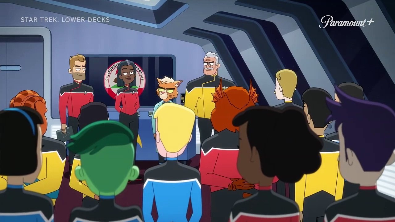 Star Trek: Lower Decks - staffel 4 Trailer DF