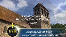 Introït Multæ tribulationes - Messe des Saintes Reliques - Ermitage Saint-Bède -film by JC Guerguy Ciné Art Loisir