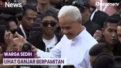 Berlinang Air Mata, Warga Sedih Lihat Ganjar Berpamitan