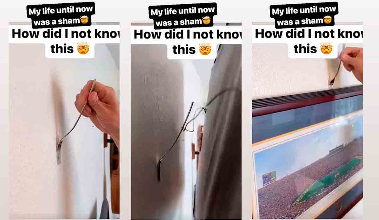 Na deze video zul je nooit meer problemen hebben met het ophangen van schilderijen