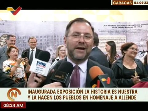 Caracas | Exposición en homenaje a Salvador Allende, líder chileno, es inaugurada en el MPPRE