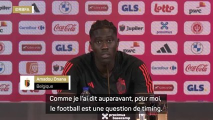 Belgique - Onana : "Très content d’être à Everton”