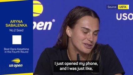 Sabalenka overjoyed to replace Swiatek as World No.1