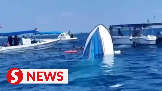 Tourist drowns, eight others saved after boat capsizes off Semporna