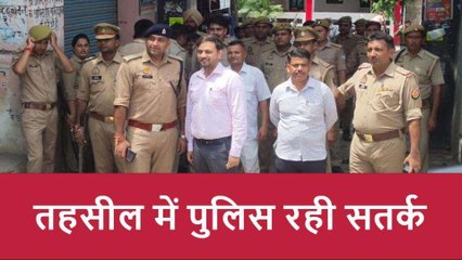 रामपुर: वकीलों द्वारा पुतला फूंकने की संभावना के मद्देनजर पुलिस रही अलर्ट, हड़ताल जारी