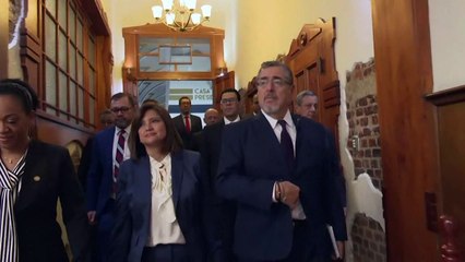 Começa a transição de poder na Guatemala