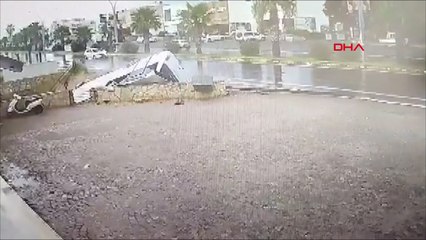 23 işçinin yaralandığı kaza kamerada