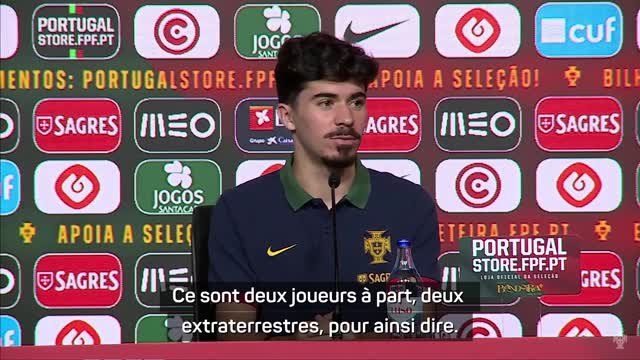 Portugal - Vitinha ne choisit pas entre Messi et CR7 : “Deux extraterrestres”