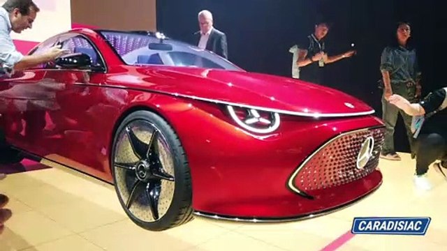 Mercedes Concept CLA - En direct du salon de Munich 2023 - pionnière du MMA