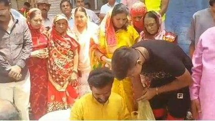 कोटा: वर्षा की कामना के लिए निगम महापौर व अधिकारी पहुंचे भेरुजी के दरबार.. निभाई पुरानी परंपरा