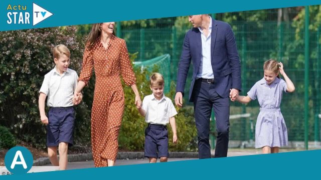 Le prince Louis fait sa rentrée des classes ce jour où il a snobé son père William