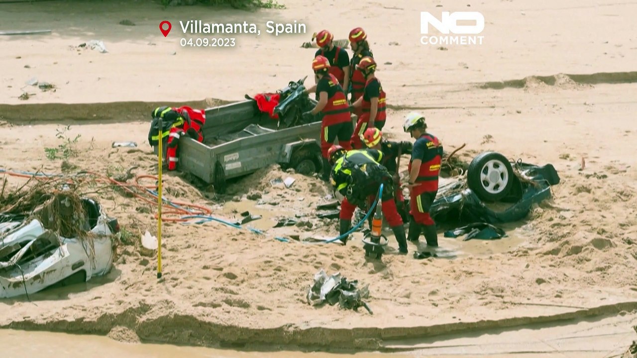 Rettungseinsätze in Spanien dauern an: Weitere Tote nach schweren Regenfällen