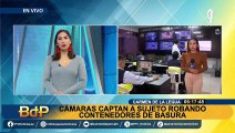 Callao: falsos recicladores roban contenedores de basura en Carmen de La Legua