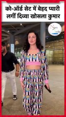 Co Ord Set में Airport पर Spot हुईं Divya Khosla Kumar #shorts #bollywood #livehindustan