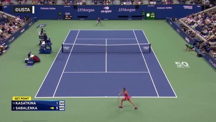 US Open - Sabalenka tient son rang