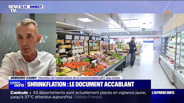 Shrinkflation: une méthode pratiquée plutôt par les grandes marques selon Grégory Caret de l'UFC-Que Choisir